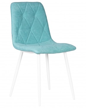 Стул обеденный DOBRIN CHILLY ROMBO, Тиффани Simple 51, основание белый в Сысерти - sysert.ok-mebel.com | фото