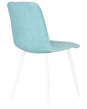 Стул обеденный DOBRIN CHILLY ROMBO, Тиффани Simple 51, основание белый в Сысерти - sysert.ok-mebel.com | фото 4