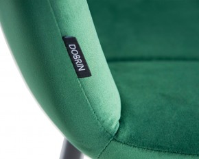 Стул обеденный DOBRIN CHILLY, Темно-зеленый Holland 30, основание черное в Сысерти - sysert.ok-mebel.com | фото 10