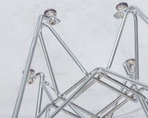 Стул обеденный DOBRIN DSR CASPER, ножки хром, цвет прозрачный в Сысерти - sysert.ok-mebel.com | фото 10