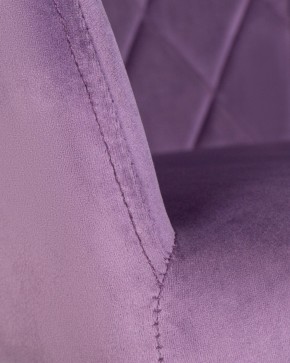 Стул обеденный DOBRIN ROBERT, черные матовые ножки, велюр V108-45 Темно-фиолетовый в Сысерти - sysert.ok-mebel.com | фото 7