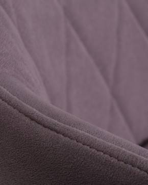 Стул обеденный DOBRIN ROBY, ЭМАЛЬ ЧЕРНЫЙ МУАР велюр Catania Lavender в Сысерти - sysert.ok-mebel.com | фото 10