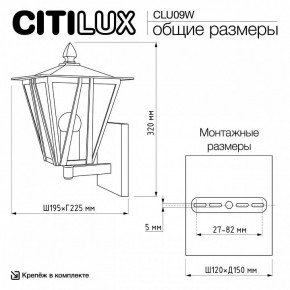 Светильник на штанге Citilux FORTS CLU09W в Сысерти - sysert.ok-mebel.com | фото 9