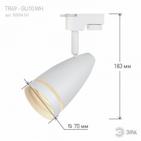 Светильник на штанге Эра  TR49 - GU10 WH в Сысерти - sysert.ok-mebel.com | фото 4