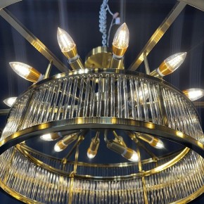 Светильник на штанге Imperiumloft RH Marais Round Chandelier 40,2668 в Сысерти - sysert.ok-mebel.com | фото 5