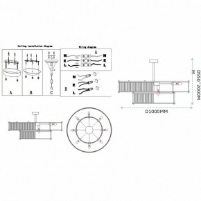 Светильник на штанге Imperiumloft RH Marais Round Chandelier 40,2668 в Сысерти - sysert.ok-mebel.com | фото 11