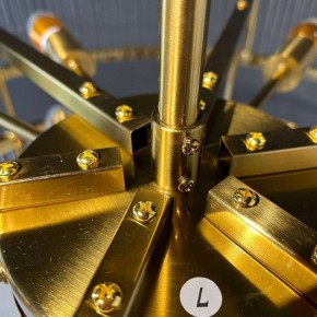 Светильник на штанге Imperiumloft RH Marais Round Chandelier 40,2668 в Сысерти - sysert.ok-mebel.com | фото 5