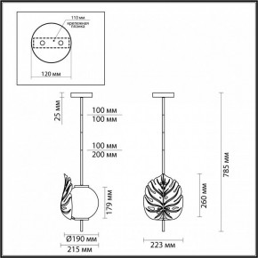 Светильник на штанге Odeon Light Jungle 4864/1 в Сысерти - sysert.ok-mebel.com | фото 3