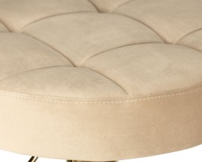 Табурет барный DOBRIN BRUNO GOLD, бежевый велюр (MJ9-10) в Сысерти - sysert.ok-mebel.com | фото