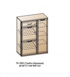 ТБ-1002 (Тумба-обувница) в Сысерти - sysert.ok-mebel.com | фото