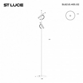 Торшер ST-Luce LILT SL6210.405.02 в Сысерти - sysert.ok-mebel.com | фото 2