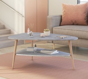 ТРИО Стол журнальный (бетон) в Сысерти - sysert.ok-mebel.com | фото
