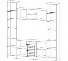 ВИКТОРИЯ Центральная секция в Сысерти - sysert.ok-mebel.com | фото 3