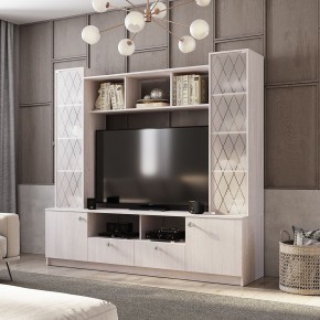 Центральная секция Зарина ЦС-01 (ясень белый) в Сысерти - sysert.ok-mebel.com | фото