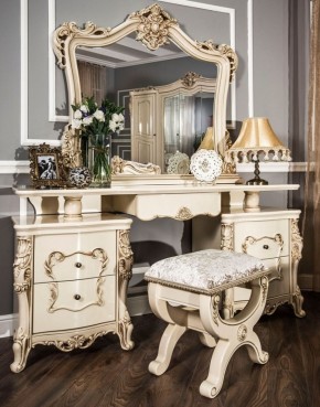Туалетный столик БЕЗ Зеркала Джоконда (крем) в Сысерти - sysert.ok-mebel.com | фото 2