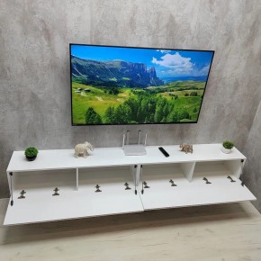 Тумба подвесная под ТВ LINES MTV4-MA 1150 Белый глянец (Белый-M 10.1.1) в Сысерти - sysert.ok-mebel.com | фото 12