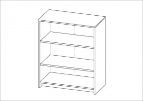 Тумба СИРИУС двухдверная, цвет белый в Сысерти - sysert.ok-mebel.com | фото 3