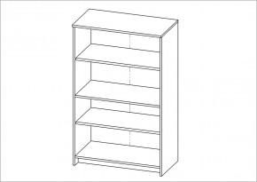 Тумба СИРИУС двухдверная высокая, цвет Дуб Сонома в Сысерти - sysert.ok-mebel.com | фото 2