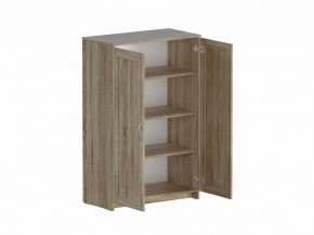 Тумба СИРИУС двухдверная высокая, цвет Дуб Сонома в Сысерти - sysert.ok-mebel.com | фото 3
