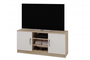 Тумба ТВ Лофт (Дуб Сонома/Белый) в Сысерти - sysert.ok-mebel.com | фото 2