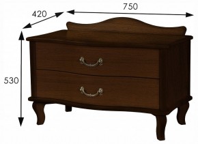 Тумбочка Джульетта Л в Сысерти - sysert.ok-mebel.com | фото 3