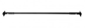 Турник раздвижной 1450-1700 цв. черный FLEXTER PROFI в Сысерти - sysert.ok-mebel.com | фото
