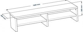 ТВ-тумба Энкель ТВ16, тамбурат, цвет белый в Сысерти - sysert.ok-mebel.com | фото 3