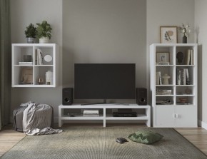 ТВ-тумба Энкель ТВ16, тамбурат, цвет белый в Сысерти - sysert.ok-mebel.com | фото 4