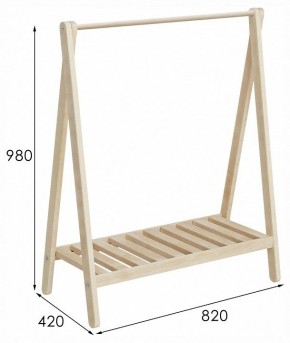 Вешалка гардеробная Стойка низкая в Сысерти - sysert.ok-mebel.com | фото 11