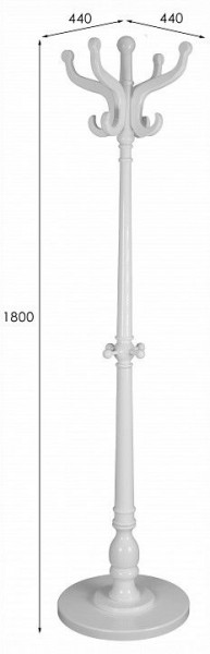 Вешалка-стойка В 1Н в Сысерти - sysert.ok-mebel.com | фото 7