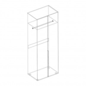 ВИТА Шкаф 2-ств для одежды в Сысерти - sysert.ok-mebel.com | фото 2