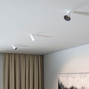 Встраиваемый светильник Elektrostandard Bell 25097/LED 8W 3000K белый в Сысерти - sysert.ok-mebel.com | фото 4