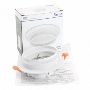 Встраиваемый светильник Feron DL502 51089 в Сысерти - sysert.ok-mebel.com | фото 9