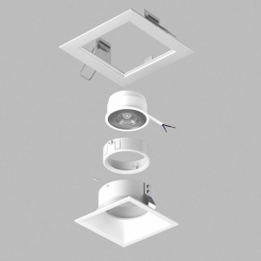 Встраиваемый светильник Lightstar Domino D51606WMOD в Сысерти - sysert.ok-mebel.com | фото 2
