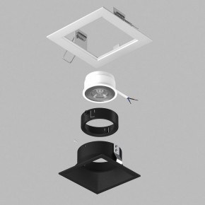 Встраиваемый светильник Lightstar Domino D51607BMOD в Сысерти - sysert.ok-mebel.com | фото 2