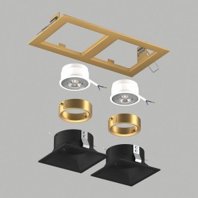 Встраиваемый светильник Lightstar Domino D5230707GMOD в Сысерти - sysert.ok-mebel.com | фото 2
