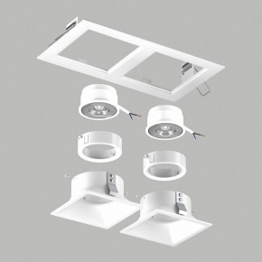 Встраиваемый светильник Lightstar Domino D5260606WMOD в Сысерти - sysert.ok-mebel.com | фото 3