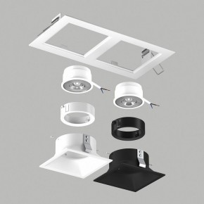 Встраиваемый светильник Lightstar Domino D5260607WBMOD в Сысерти - sysert.ok-mebel.com | фото 3