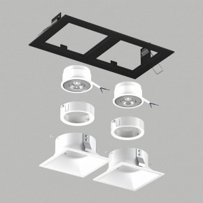 Встраиваемый светильник Lightstar Domino D5270606WMOD в Сысерти - sysert.ok-mebel.com | фото 3