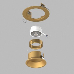 Встраиваемый светильник Lightstar Domino D61303GMOD в Сысерти - sysert.ok-mebel.com | фото 3