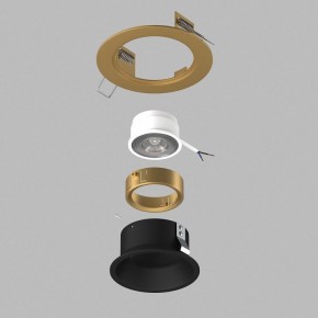 Встраиваемый светильник Lightstar Domino D61307GMOD в Сысерти - sysert.ok-mebel.com | фото 3