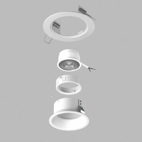 Встраиваемый светильник Lightstar Domino D61606WMOD в Сысерти - sysert.ok-mebel.com | фото 3