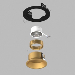 Встраиваемый светильник Lightstar Domino D61703GMOD в Сысерти - sysert.ok-mebel.com | фото 3