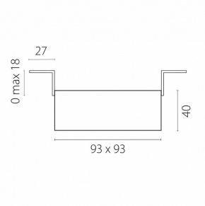 Встраиваемый светильник Lightstar Domino G214503 в Сысерти - sysert.ok-mebel.com | фото 4