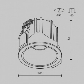 Встраиваемый светильник Maytoni Alfa LED DL043-01-10W3K-RD-W-1 в Сысерти - sysert.ok-mebel.com | фото 10