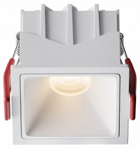 Встраиваемый светильник Maytoni Alfa LED DL043-01-10W3K-SQ-W-1 в Сысерти - sysert.ok-mebel.com | фото