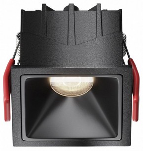 Встраиваемый светильник Maytoni Alfa LED DL043-01-10W4K-SQ-B-1 в Сысерти - sysert.ok-mebel.com | фото