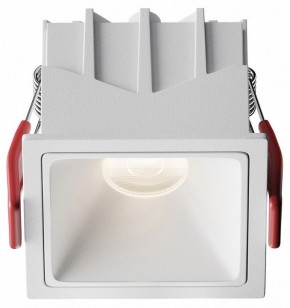 Встраиваемый светильник Maytoni Alfa LED DL043-01-10W4K-SQ-W-1 в Сысерти - sysert.ok-mebel.com | фото