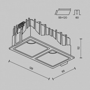 Встраиваемый светильник Maytoni Alfa LED DL043-02-10W3K-SQ-W-1 в Сысерти - sysert.ok-mebel.com | фото 10