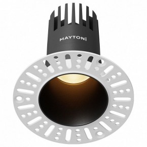 Встраиваемый светильник Maytoni Dip DL120-10W-2.7K-TRS-B в Сысерти - sysert.ok-mebel.com | фото